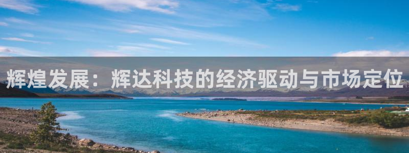 今年会下载官网入口在哪：辉煌发展：辉达科技的经济驱动与市场定位