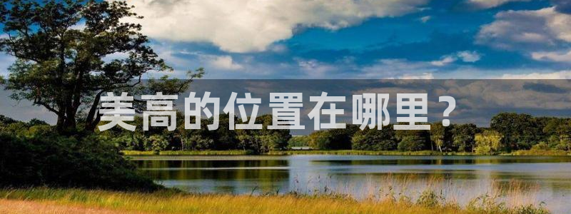 今年会pg：美高的位置在哪里？